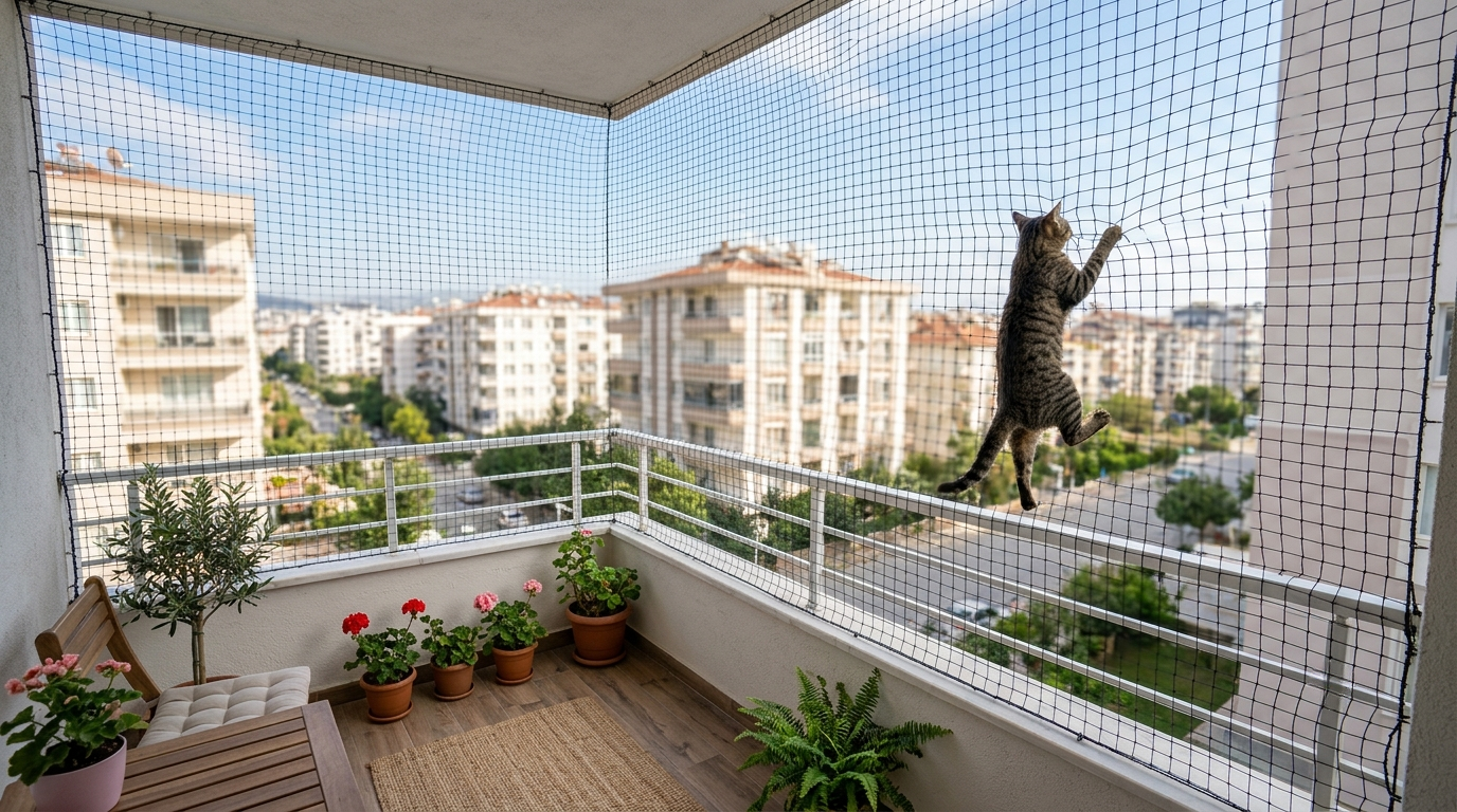 Batman Balkon ve Çocuk Filesi